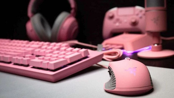 Nam ca sĩ mới đầu tư thêm bộ gaming gear Razer Pink Quartz đi kèm gồm tai nghe, chuột, bàn phím, giá treo hay ghế ngồi với sắc hồng lạ (tổng cộng khoảng 11,15 triệu đồng), được fan đánh giá là "đầy nam tính''.