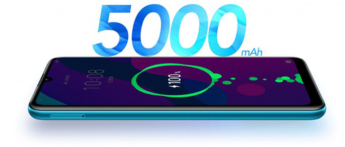 onor 9A sở hữu pin khủng 5000mAh có thể sạc ngược các thiết bị khác ở mức 5V 1.2A. Pin lớn này giúp điện thoại có khả năng phát video trong 35 giờ, 33 giờ đàm thoại 4G và 37 giờ phát lại đài FM.