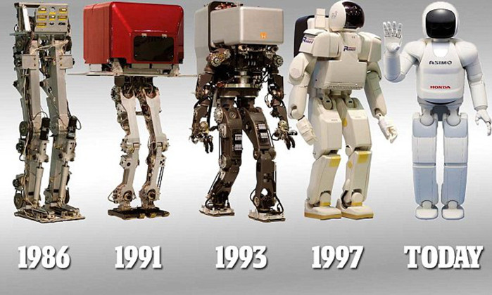 Tuy nhiên, sau 18 năm phát triển, trong khi các robot khác đã có những tiến bộ vượt bậc thì chú Asimo vẫn mãi không chịu lớn và công nghệ trong Asimo tỏ ra lạc hậu. Cuối cùng thì dự án này cũng đã bị khai tử vào năm 2018.