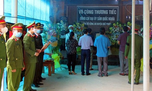 Đồng chí Sầm Quốc Nghĩa hi sinh khi tuổi đời còn trẻ để lại nhiều đau thương cho gia đình và đồng chí, đồng đội