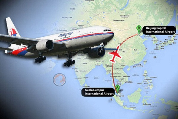 Sáng ngày 8/3/2014, máy bay Boeing 777-200 mang số hiệu MH370 cất cánh rời Kuala Lumpur, Malaysia lúc 0h41 để đến Bắc Kinh, Trung Quốc. Trong vòng chưa đầu 1 giờ sau, dù đã đến giờ hạ cánh tại sân bay Bắc Kinh, người ta vẫn không thấy máy bay đến. Malaysia Airlines sau đó tuyên bố máy bay MH370 mất tích, mất liên lạc.