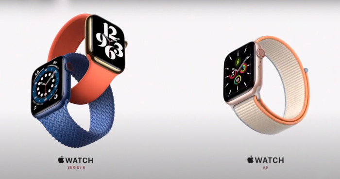 Bên cạnh đó, Apple Watch cũng ra mắt phiên bản SE với giá thấp hơn. Không có cảm biến oxy trong máu hay vi xử lý Apple S6 như model cao cấp nhất nhưng Watch SE vẫn có đầy đủ các tính năng thiết yếu. Sản phẩm có cảm biến đo độ cao, la bàn, gia tốc kế, con quay hổi chuyển cũng như cảm biến phát hiện chủ nhân bị ngã.