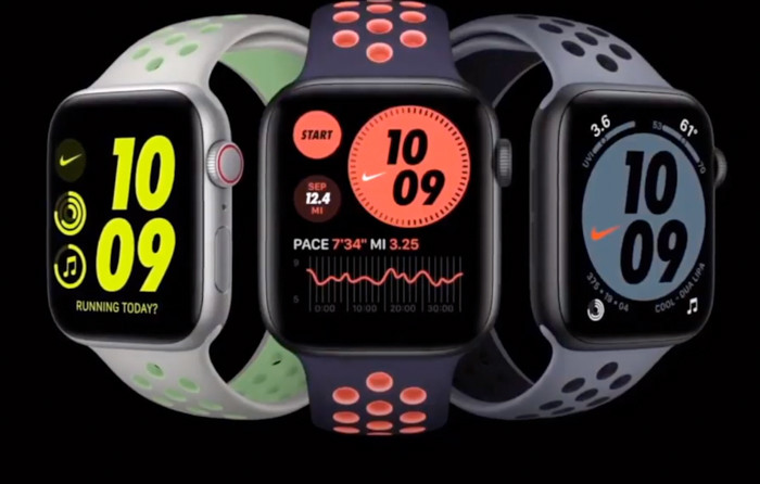Smartwatch mới của Apple dùng chip S6 mới hoạt động nhanh hơn 20% so S5. Bên trong còn có ăng-ten Ultra Wideband cho phép định vị trong phạm vi gần hoặc giúp dùng Watch Series 6 như một chiếc chìa khóa thông minh cho xe hơi.