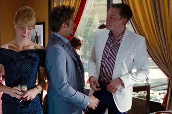 Vai diễn xuất hiện vỏn vẹn 15 giây có lẽ là lần cameo nổi tiếng nhất mà Elon Musk từng tham gia bởi khi đó bộ phim như ''con gà đẻ trứng vàng'' của Marvel Studios. Trong phim, Musk đã có những cử chỉ xã giao với Pepper Potts và Tony Stark khi đã dùng bữa tại nhà hàng.