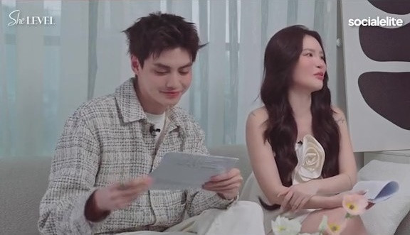 Mới đây, trả lời trên một talkshow của Liêu Hà Trinh, cô nàng đã gây ra tranh cãi khi nói về chuyện tài sản của vợ chồng khá thẳng thắn: “Chồng mình không có gì đâu. Trước đó chồng mình đã không có gì rồi, mình có chứ chồng mình không có gì. Tới bây giờ là tài sản chung chứ không thể có cái nào riêng được”. Trước tuyên bố này của vợ, Tuấn Dương ngồi bên cạnh cười sượng trân và hơi cúi mặt xuống.
