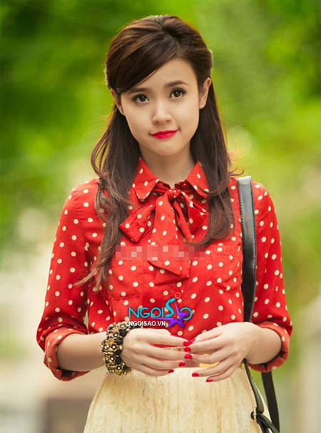 Đôi mắt trong sáng giúp Midu chính phục khán giả trong rất nhiều bộ phim truyền hình nổi tiếng mà cô thủ vai.