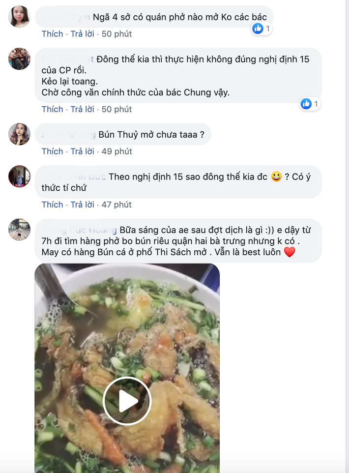 Cập nhật tình hình hàng quán mọi ngóc ngách tại Hà Nội.