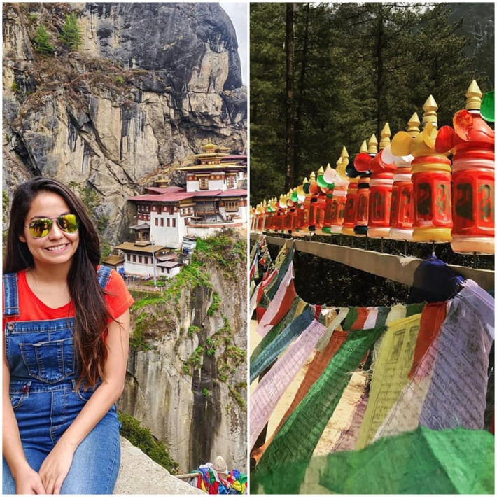 Tu viện Paro Taktsang được xây dựng xung quanh động Taktsang Senge Samdup, nơi được cho là ngài Liên Hoa Sinh đã tọa thiền trong vòng ba tháng lúc ngài đến tịnh tu tại Paro Taktsang vào thế kỷ thứ 8. Để đến được tu viện Taktsang Palphug, bạn phải vượt qua con đường núi vô cùng hiểm trở. Ảnh: Brewing.itineraries.