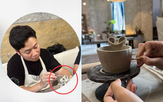 Bên cạnh đó, loạt hint hẹn hò của cặp đôi cũng được netizen “lùng” ra, hình ảnh đại diện trên Instagram của chồng cũ Mai Ngọc trùng khớp với địa điểm mà hot girl này đăng tải khi cùng nhau đi làm đồ gốm.