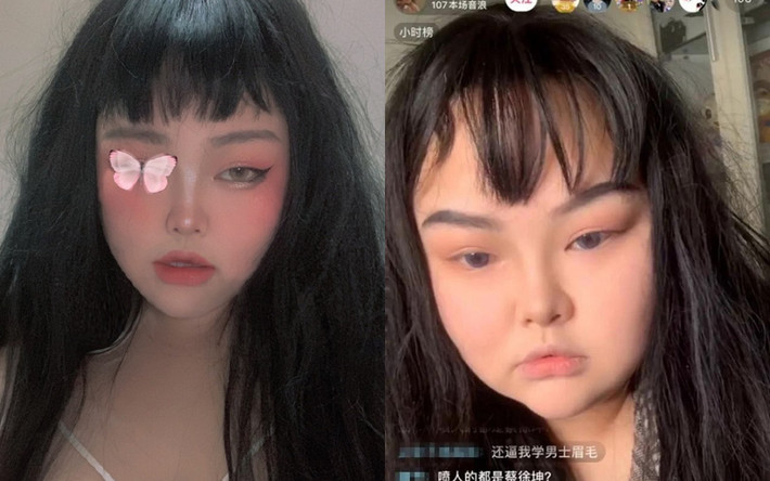 Trong một buổi livestream giữa tháng 4, hot Tiktok-er Tuyết Di đã bất cẩn tắt nhầm một filter (hiệu ứng) làm đẹp. Hàng nghìn người đang xem livestream đã thấy được nhan sắc thật sự của cô hotgirl trẻ tuổi. Cô nàng có vóc người và khuôn mặt khá mập mạp, hai mắt bé, sống mũi không cao và mái tóc rối bù.