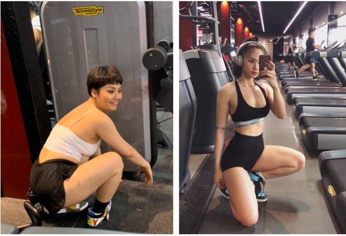 Hình ảnh trước và sau khi giảm cân của Miu Lê khiến công chúng nhận ra một chân lý: Không cần phải "dao kéo" vẫn đẹp lên như thường (Ảnh: FBNV).