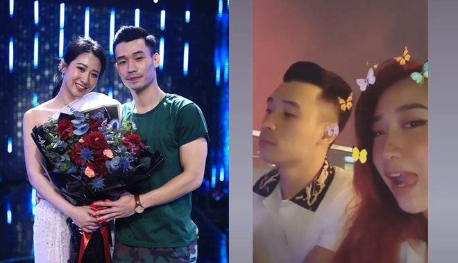 Bước ra đời thực, hot girl Hà Thành và anh quân nhân thường xuyên đăng tải nhiều hình ảnh thân thiết khiến dân tình phát ghen.