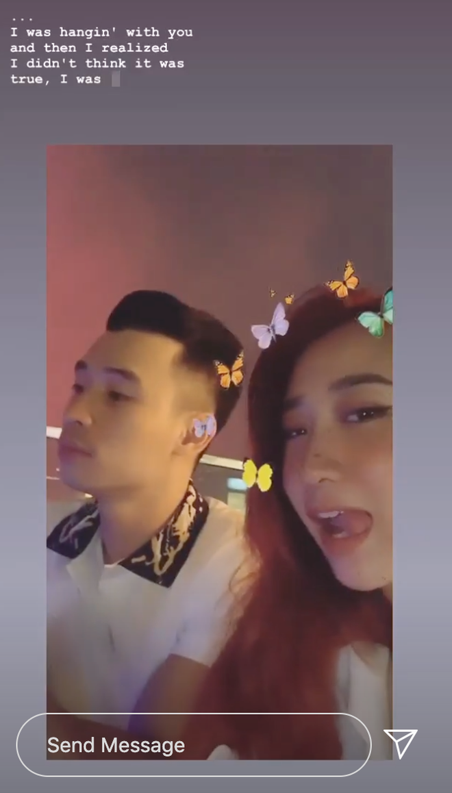 Trước đó, cặp đôi bước ra từ chương trình Người ấy là ai này từng hé lộ cuộc gặp mặt kín tiếng chứng minh mối quan hệ đang tiến triển tốt đẹp.