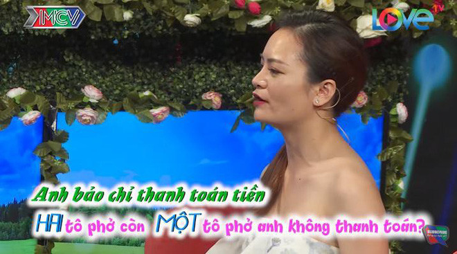 Câu chuyện 3 bát phở và sự rạch ròi của Trịnh Ngân Kỳ trong "Bạn muốn hẹn hò" trở thành đề tài chế meme của nhiều người.