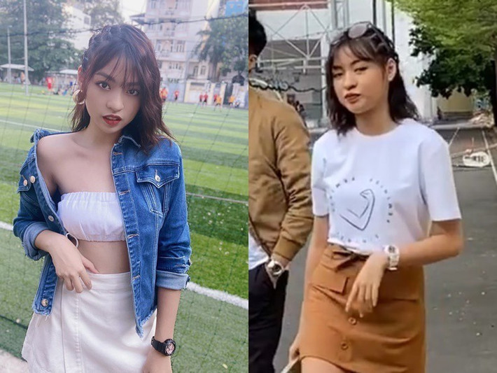 Thanh Tâm khiến mọi người xôn xao vì loạt ảnh mới đăng tải trên Facebook cá nhân. Cư dân mạng nhanh chóng phát hiện, hot girl “bắp cần bơ” lại chỉnh ảnh quá đà, đến mức chân bị lõm cả vào.