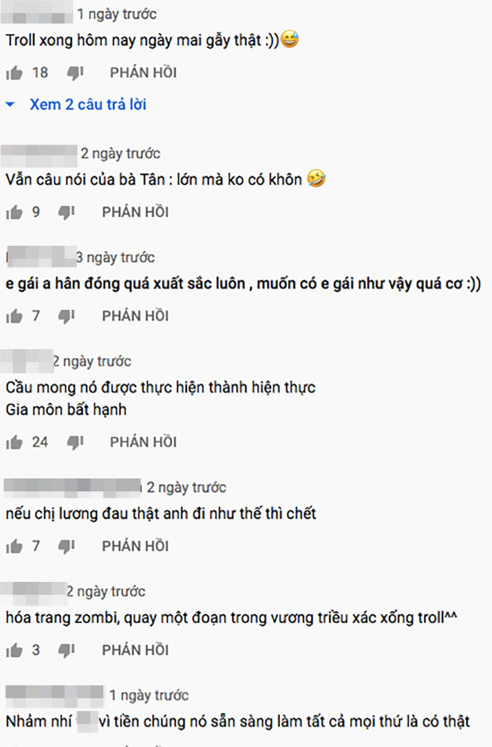 Thậm chí, có người còn cho rằng Thanh Lương sẽ sớm bị "nghiệp quật" vì giả tai nạn.