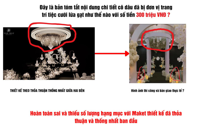 Chưa kể, bên trang trí không tập trung thi công mà cứ làm được một lúc lại biến mất rồi bất thình lình xuất hiện vào đêm khuya để tiếp tục công việc.