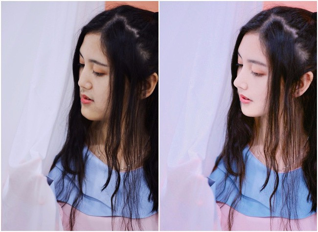 Bức ảnh khiến ngay cả chính chủ cũng không thể nhận ra đây là mình sau khi được photoshop hỗ trợ để có góc nghiêng thần thánh đẹp mê hồn.