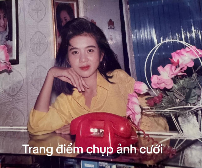 Nhiều người phải xuýt xoa về nhan sắc của cô dâu năm ấy.