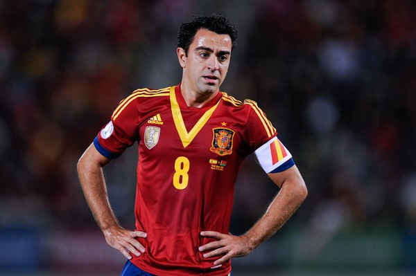 133 là số lần Xavi khoác áo ĐTQG Tây Ban Nha.