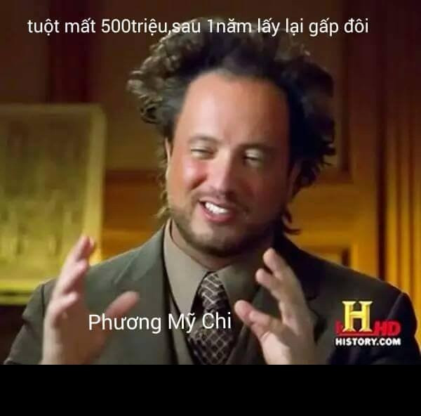 Cư dân mạng đã có bức ảnh chế dành tặng Phương Mỹ Chi.