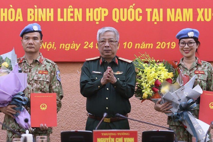Trong đó, nữ thiếu tá Minh Phương là nữ quan sát viên quân sự đầu tiên của Việt Nam ở Phái bộ Nam Sudan.