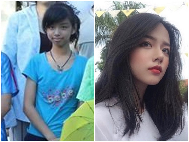 Tuy nhiên, ở thời điểm hiện tại, cô bạn sở hữu gương mặt xinh đẹp cùng làn da trắng hồng đúng chuẩn một hot girl.
