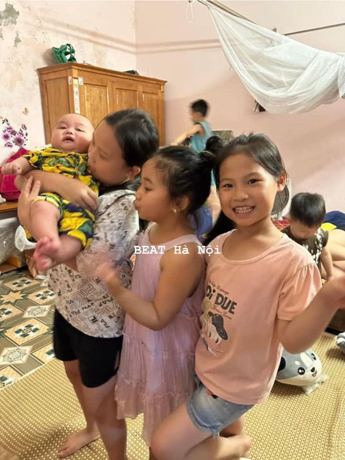 Nhà ông bà ngoại hẳn là "thiên đường tuổi thơ" với những đứa cháu.