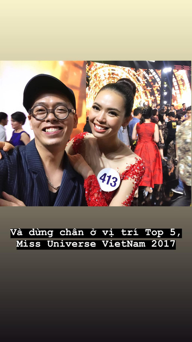 Sơn Tùng cũng chính là người đã sát cánh cùng Bùi Hằng trong 2 cuộc thi nhan sắc là Hoa khôi ĐH Xây dựng và Hoa hậu Hoàn vũ Việt Nam.
