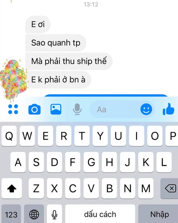Câu chuyện bị khách hàng kì kèo tiền ship không còn xa lạ với nhiều người bán hàng trên mạng.