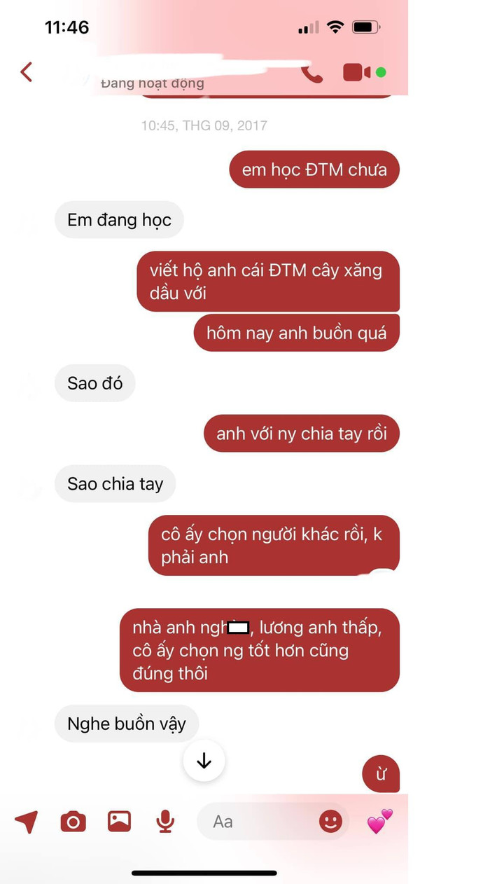 Câu chuyện vợ thường xuyên nhắc nhở về người yêu cũ với chồng đã không phải là chuyện mới. Các anh chồng không ngừng kêu than với nhau về kiếp nạn mang tên trót dại về tình cũ với vợ. Mới đây 1 anh chồng đã chia sẻ lại câu chuyện của mình lên mạng xã hội khiến nhiều người chú ý.