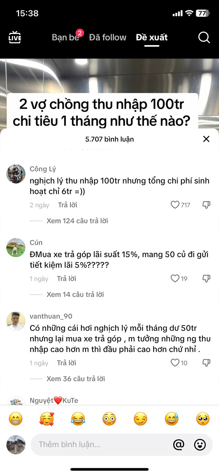 Nhiều người đã đưa ra những quan điểm khác nhau về cách chi tiêu của vợ chồng này.