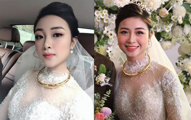 Trong đám cưới của chính mình, Nhật Linh cũng lộ khoảnh khắc kém sắc với hàm vuông và khuôn mặt thô. Trước đó, hot girl Nghệ An từng dính tin đồn phá thai như cơm bữa, ăn trộm tiền và buộc phải chuyển trường vì bị ném mắm tôm.