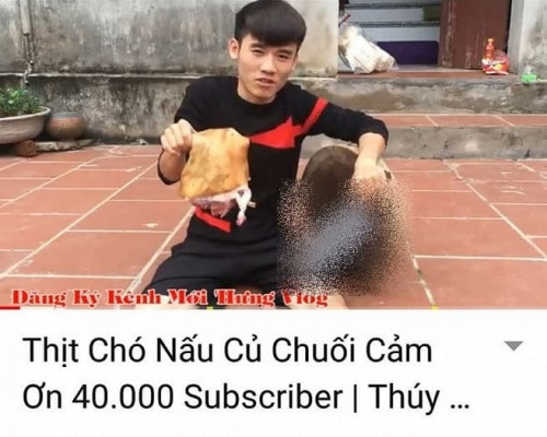 Đây không phải lần đầu tiên mà Hưng Vlog phải chịu chỉ trích từ phía cộng đồng mạng. Anh từng nhận lượng dislike khủng khi đăng tải video nấu thịt chó man rợ.