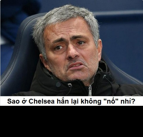 Bức ảnh chế bóng đá này cho thấy câu hỏi mà Mourinho luôn thầm nhắc suốt những ngày qua.