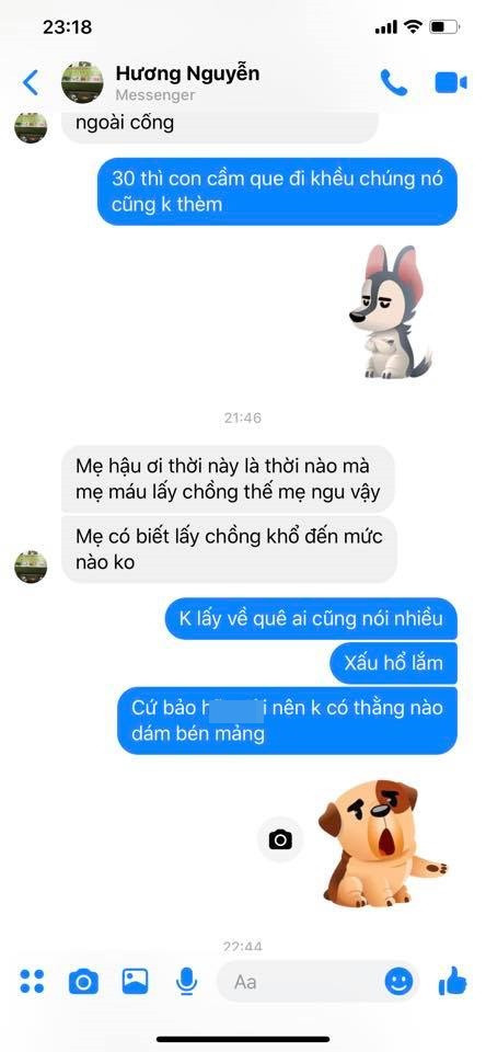 "Đòi" lấy chồng và rồi Hậu sẽ nhận được những lời than ôi như thế này từ mẹ.