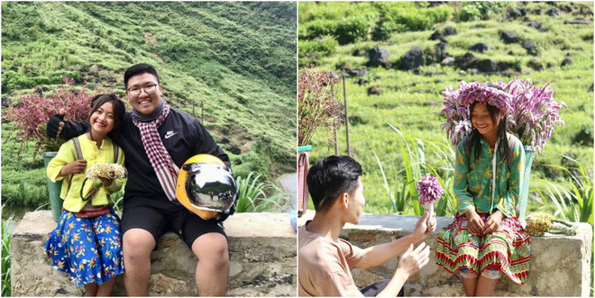 Có lẽ chính vì vậy, em bé ở dốc Thẩm Mã được rất nhiều khách du lịch biết đến mỗi khi đi qua đây.