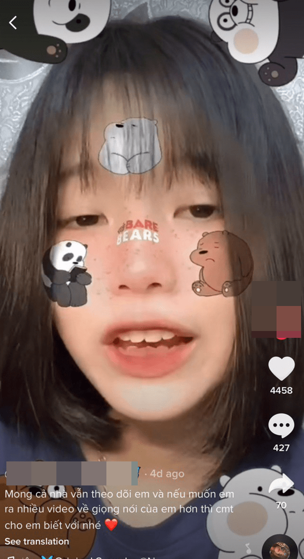 Được biết, Ngọc Diệp hiện đang sở hữu gần 53 ngàn lượt follow trên Tik Tok.