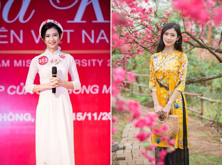 Nữ sinh Đại học Hàng Hải sở hữu chiều cao 1,65 m. Thúy Diệu từng tham gia cuộc thi Hoa khôi sinh viên Việt Nam 2017 và gây ấn tượng bởi nụ cười tươi cùng gương mặt thanh tú.