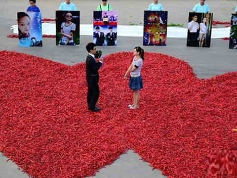 Ngày lễ tình nhân là cơ hội để nhiều người tỏ tình hoặc cầu hôn. Có những gói dịch vụ hợp lý dành cho mỗi khách hàng có nhu cầu này tùy vào yêu cầu của họ. Các bạn trẻ làm dịch vụ sẽ trang trí địa điểm hẹn hò, thắp nến trái tim, xếp hoa hồng hay phụ họa nhảy flashmob giúp chủ nhân tỏ tình.