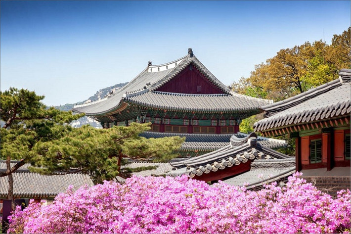 Cũng giống như cung điện Gyeongbokgung thì cung Changdoekgung cũng là điểm đến được yêu thích tại Hàn Quốc. Nơi đây có Bí Uyển, khu vườn bí mật, là một tuyệt tác kiến trúc tiêu biểu cho vườn truyền thống của quốc gia này.