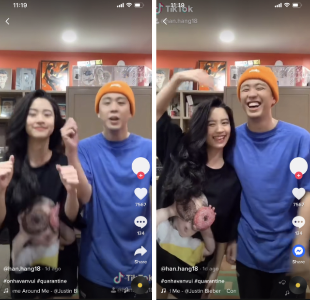 Mặc dù lên tiếng phủ nhận nhưng cặp đôi bị dân mạng soi ra rất nhiều bằng chứng cho thấy đang hẹn hò. Mới đây, Hàn Hằng cũng đã về nhà Huyme ra mắt.