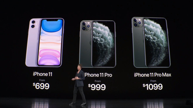 Rạng sáng 11/9, loạt sản phẩm iPhone 2019 chính thức được ra mắt với tên gọi lần lượt là iPhone 11, iPhone 11 Pro và iPhone 11 Pro Max.