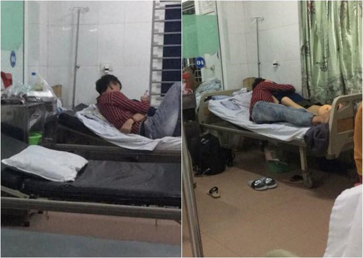 Hầu hết những hành động phản cảm này lại đến từ các bạn trẻ. Không biết từ bao giờ, bệnh viện lại trở thành cái nhà nghỉ, khách sạn cho các bạn thoải mái thân mật không kiêng nể ai như vậy?