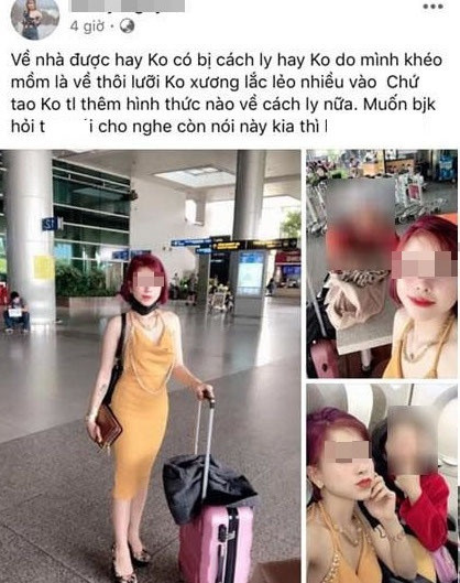 Không chỉ livestream, cô gái trở về từ Hàn Quốc cũng đăng tải bài viết dạy những người từ vùng dịch trở về cách trốn cách ly tại sân bay gây phẫn nộ trên MXH.