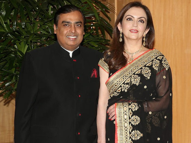 Tính riêng năm 2019, cứ mỗi phút thì Mukesh Ambani lại có thêm hơn 31.000 USD trong tổng tài sản của mình. Ảnh: Getty.