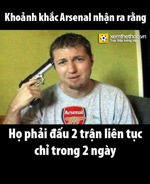 Arsenal liên tục rơi vào tình trạng thâm hụt lực lượng. Những ca chấn thương đến với CLB này liên tục. Có thể nói thời điểm hiện tại, Arsenal bị khủng hoảng về lực lượng và lịch thi đấu quá dày làm họ kiệt sức.