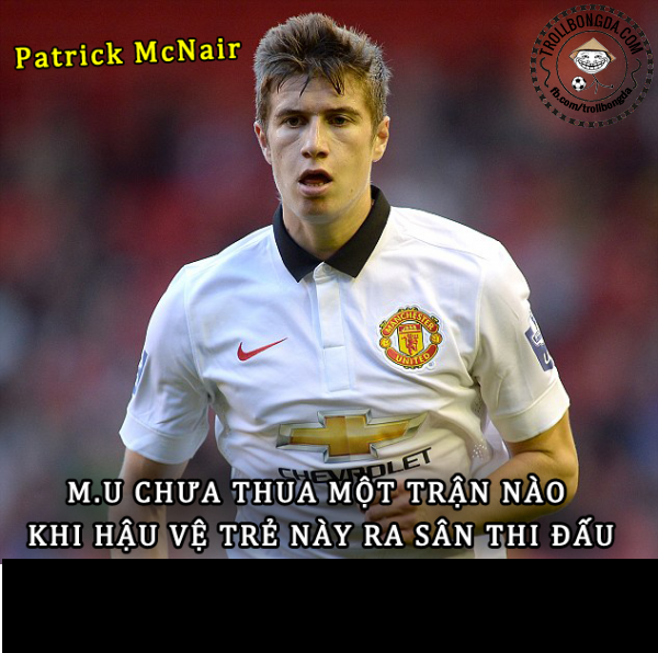 Patrick McNair được coi là gà son của Manchester United mùa giải này.