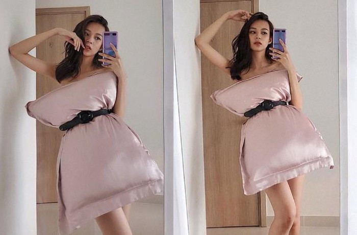 Khi những bức ảnh khoe "bộ trang phục" gợi cảm của mỗi người được đăng tải, kèm theo đó là tag thêm những người bạn của mình vào và cùng nhau thực hiện thử thách.