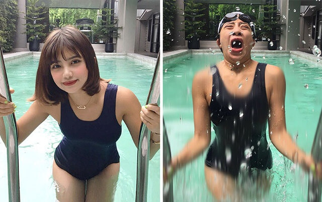 Dù biểu cảm "khó đỡ", không ngại tự làm xấu bản thân trong những khung hình "thực tế" song nữ blogger vẫn được không ít dân mạng khen dễ thương, xinh xắn. Cô còn được người hâm mộ mệnh danh là "thánh biểu cảm" sau loạt ảnh "dìm hàng" chính mình trên mạng xã hội.